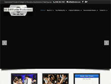 Tablet Screenshot of djfowler.com